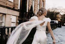 Load image into Gallery viewer, bridal cape separates ethically made manchester
